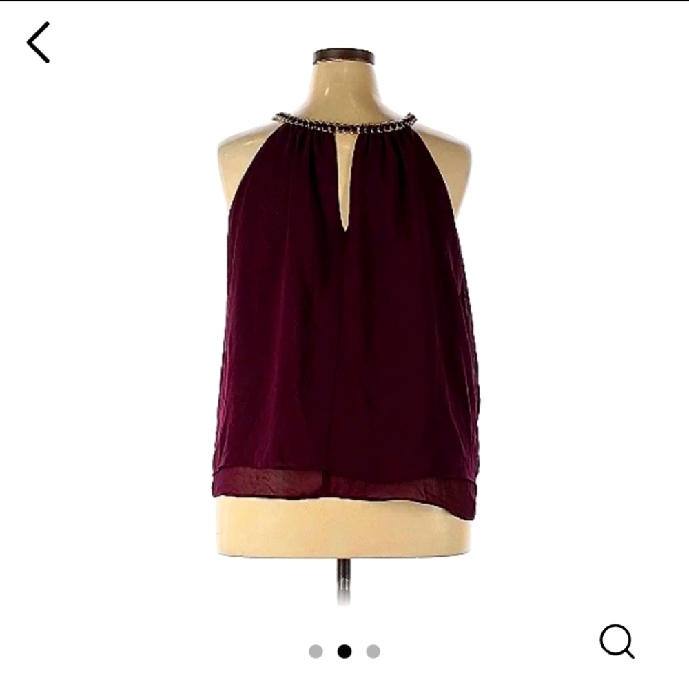 Charlotte Russe Size 2X Burgundy